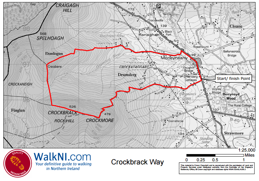 Crockbrack Way route map.PNG