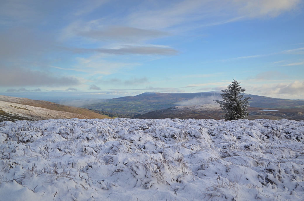 Sperrins in the snow, County Tyrone