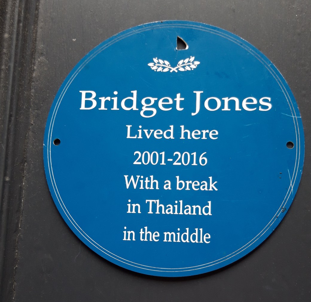 Bridget Jones plaque Borough Market
